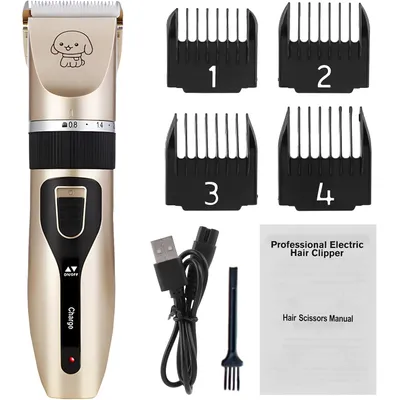 UAMLY Tondeuse pour chien avec peignes de limite à 4 positions UAMLY Tondeuse pour chien avec peignes de limite à 4 positions