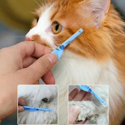 FurryFusion Lot de 3 peignes anti-puces