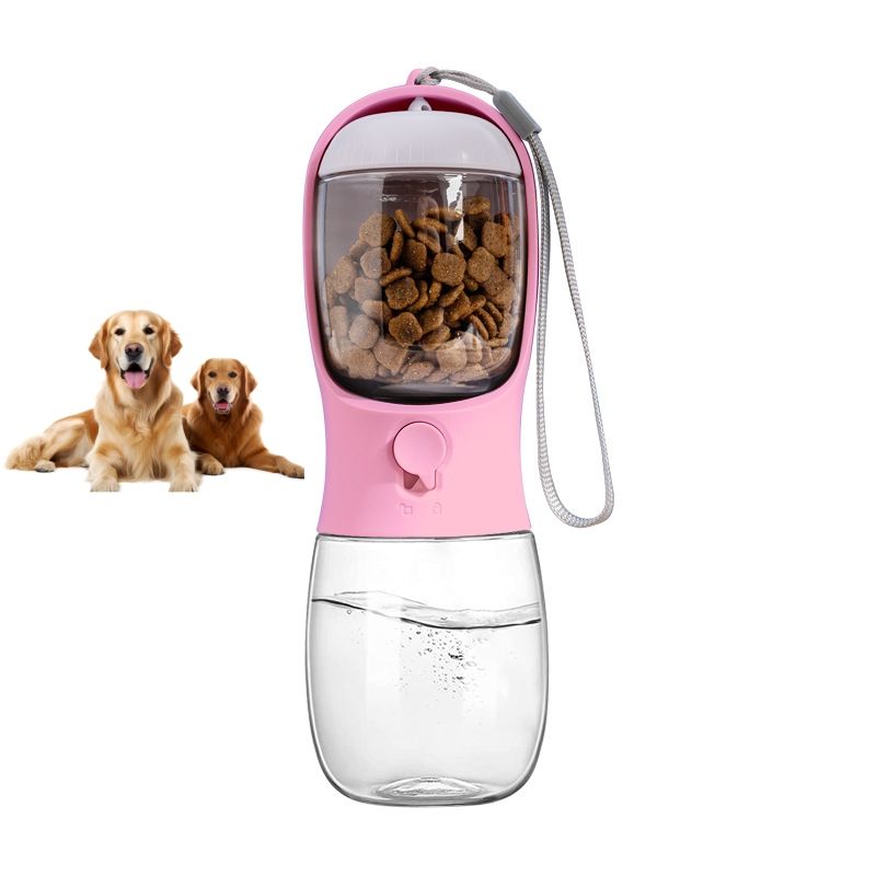 Petopia Bouteille d'eau multifonctionnelle pour animaux de compagnie