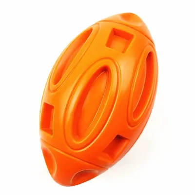 Petopia Ballon de rugby en caoutchouc pour chiens