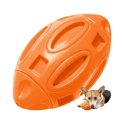 Petopia Ballon de rugby en caoutchouc pour chiens