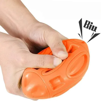 Petopia Ballon de rugby en caoutchouc pour chiens