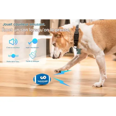 Pet Planet Chiens Joyeux Jouet de Balle Sonore