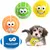 Pet Planet Chiens Joyeux Jouet de Balle Sonore Pet Planet Chiens Joyeux Jouet de Balle Sonore