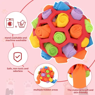 UAMLY Pelota olfativa para perros, pelota de juguete
