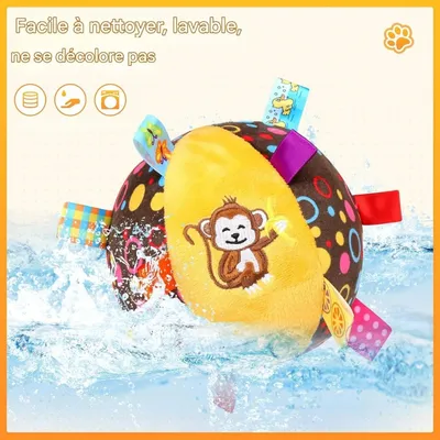 Pet Planet Chiens JouetsSet Jouet de Balle Sonore