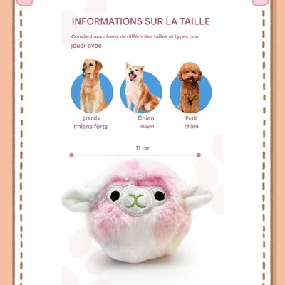 Pet Planet Chiens Playtime Jouet En Peluche Pour Chiens
