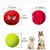 Pet Planet Chiens Activity Lot De Boules En Peluche Sonores Pour Chiens