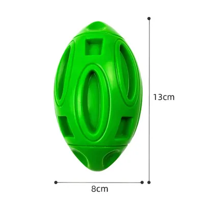 Petopia Ballon de rugby en caoutchouc pour chiens