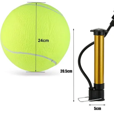 Pet Planet Chiens Grande Balle de Tennis Jouet