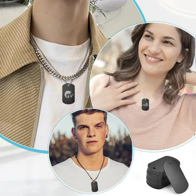 IntiMeg Médailles d'identification pour chiens et chats 30PCS