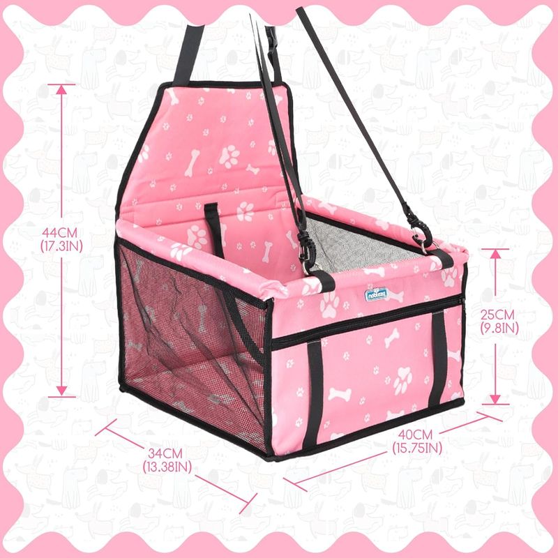 Siège auto pour chien, pliable