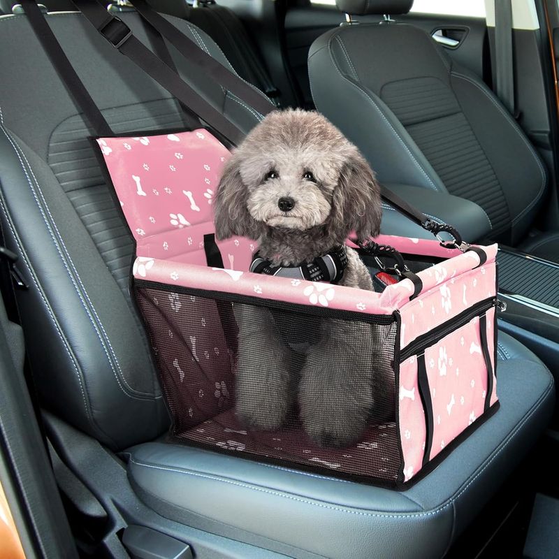 Siège auto pour chien, pliable