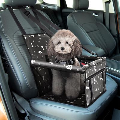UAMLY Asiento plegable para perros para coche
