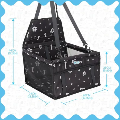UAMLY Siège auto pour chien, pliable