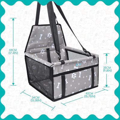 Siège auto pour chien, pliable