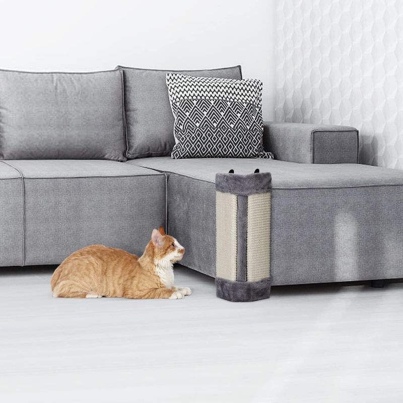 Planche à gratter d'angle pour chat