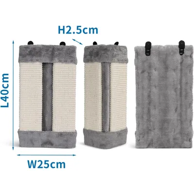 Planche à gratter d'angle pour chat