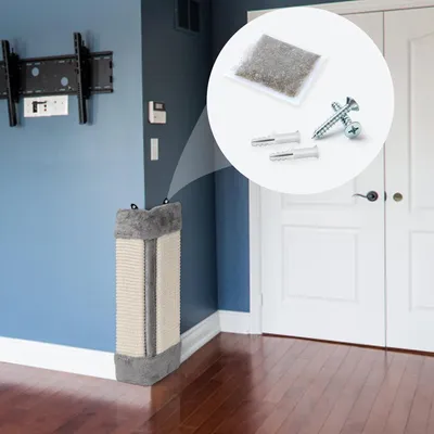 Planche à gratter d'angle pour chat