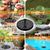 IntiMeg Fontaine solaire pour jardin