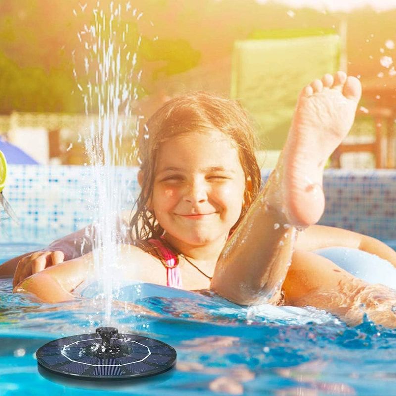 IntiMeg Fontaine solaire pour jardin