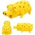 Pet Planet Chiens Jouets Cochons en Latex Naturel Sonore