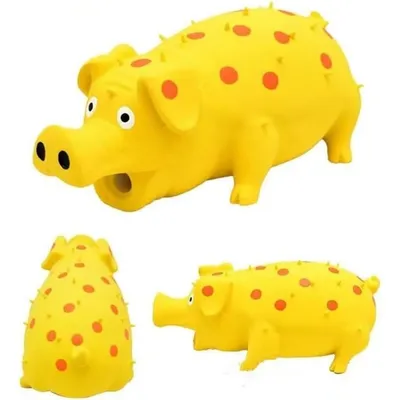 Pet Planet Chiens Jouets Cochons en Latex Naturel Sonore