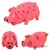 Pet Planet Chiens Jouets Cochons en Latex Naturel Sonore