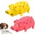 Pet Planet Chiens Jouets Cochons en Latex Naturel Sonore
