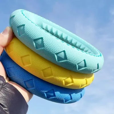 Pet Planet Chiens JouetsSet Jouet en Anneau en Caoutchouc