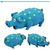 Pet Planet Chiens Jouets Cochons en Latex Naturel Sonore
