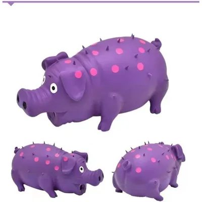 Pet Planet Chiens Jouets Cochons en Latex Naturel Sonore