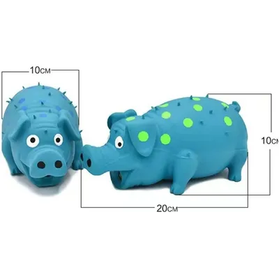 Pet Planet Chiens Jouets Cochons en Latex Naturel Sonore