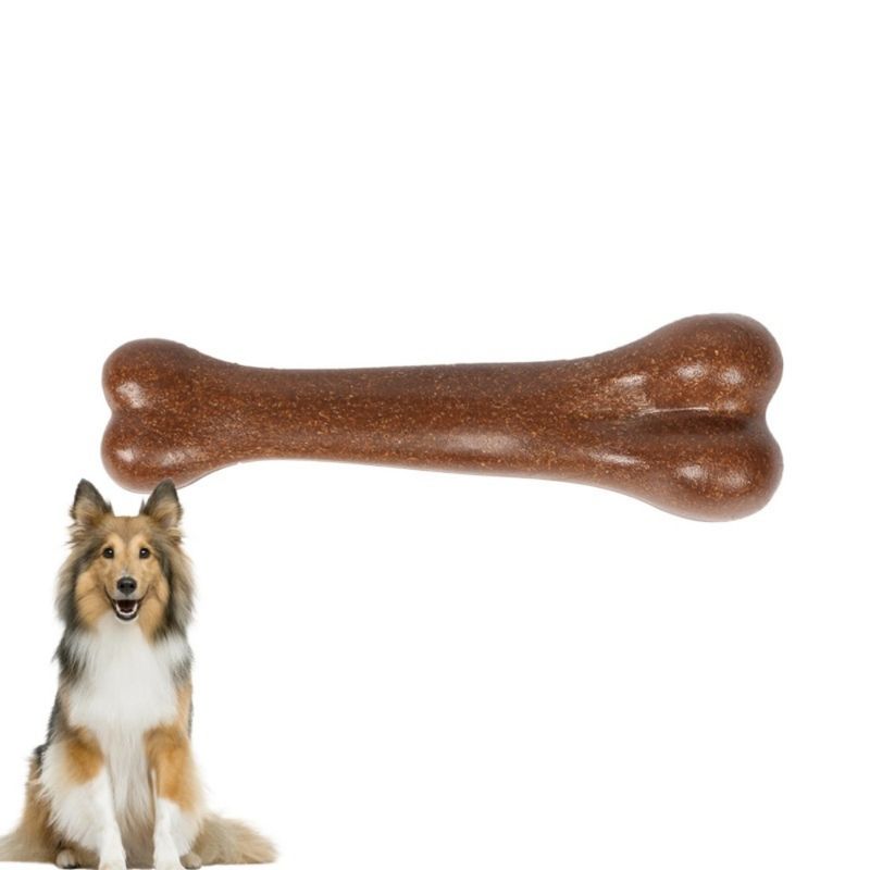 Petopia Jouet en Os Simulé pour Chien avec Arôme de Boeuf