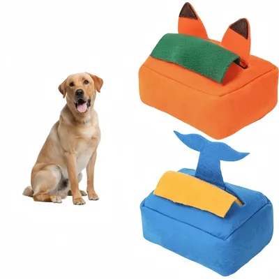 Pet Planet Animaux de Compagnie JouetsSet Jouet de Boîte À Mouchoirs