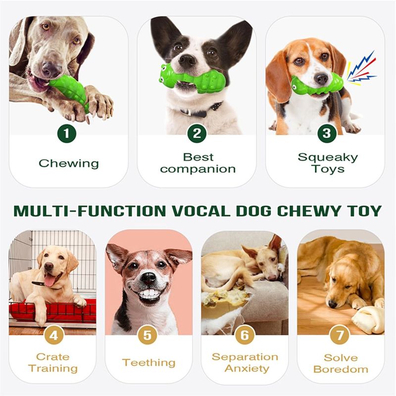 IntiMeg Jouet Squeaky Ball en pour chien