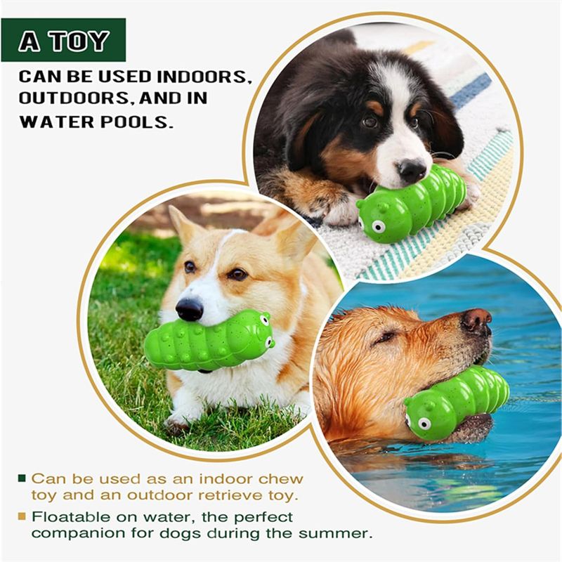 IntiMeg Jouet Squeaky Ball en pour chien