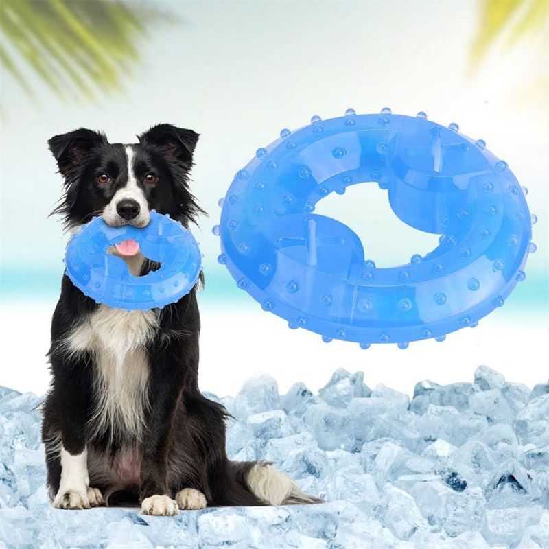 Pet Planet Jouet congelable en forme de beignet pour chien