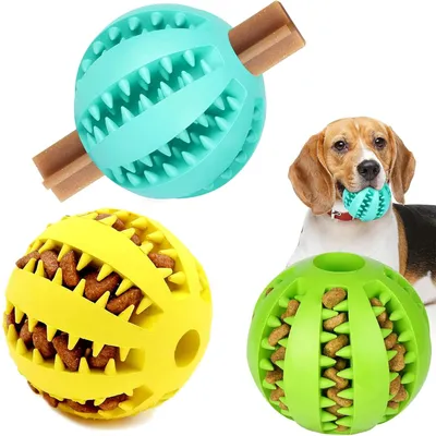 Distributeurs de friandises interactifs pour chien - Lot de 3