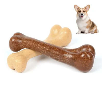 Petopia Jouet en Os Simulé pour Chien avec Arôme de Boeuf