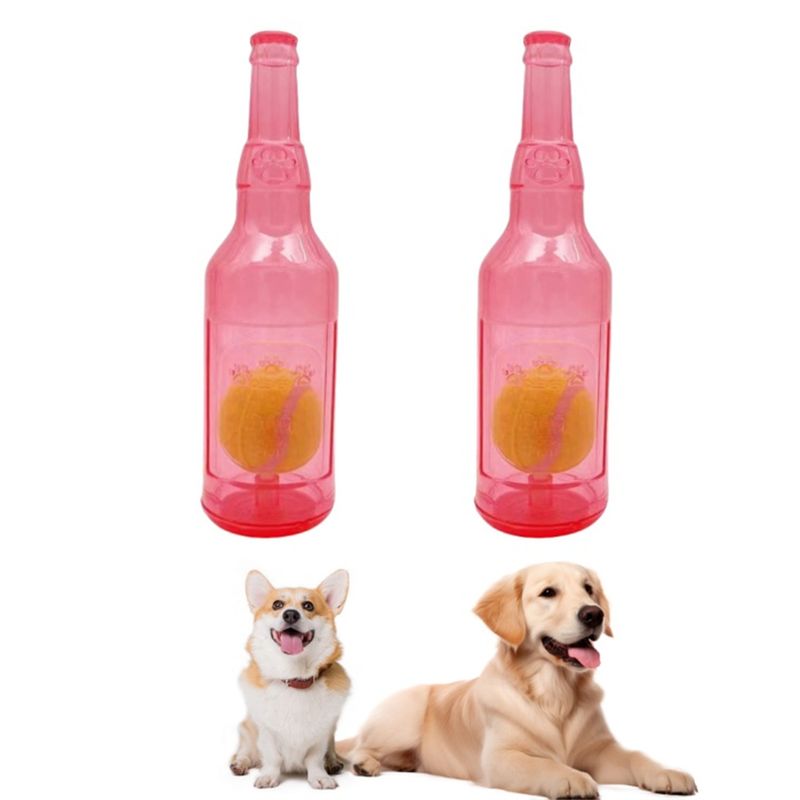 Pet Planet Jouet pour chien bouteille de tennis en TPR
