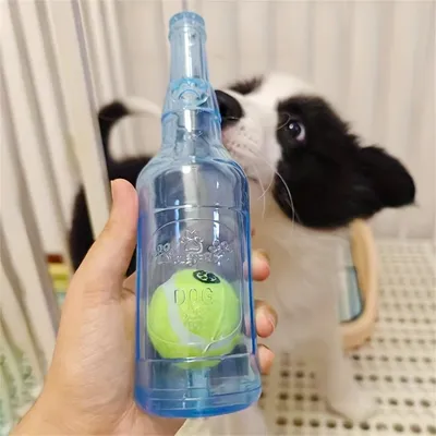 Pet Planet Jouet pour chien bouteille de tennis en TPR
