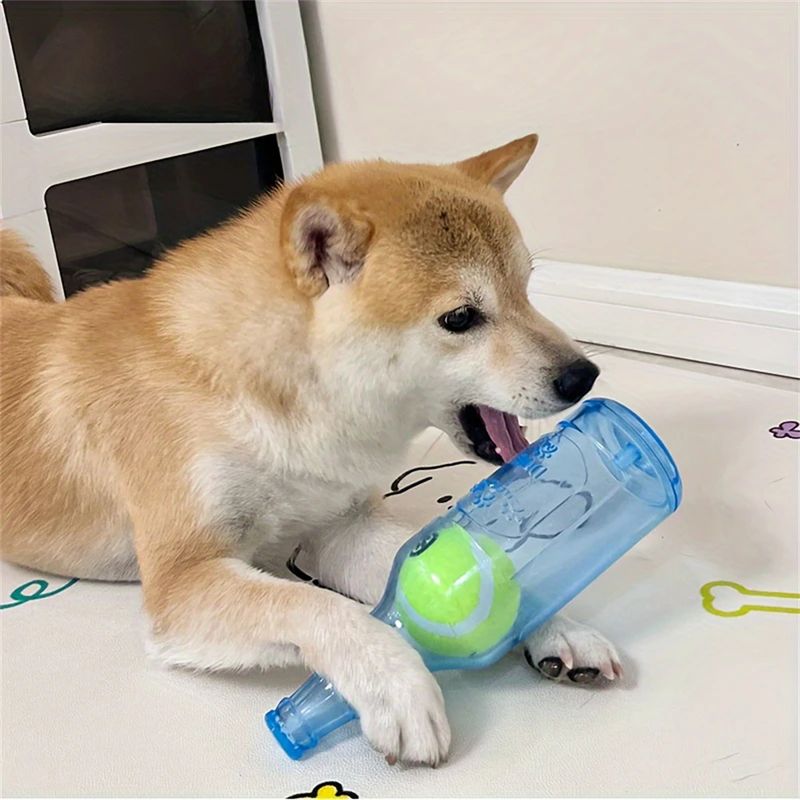 Pet Planet Jouet pour chien bouteille de tennis en TPR