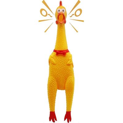 UAMLY Poulet criard à presser pour chiens