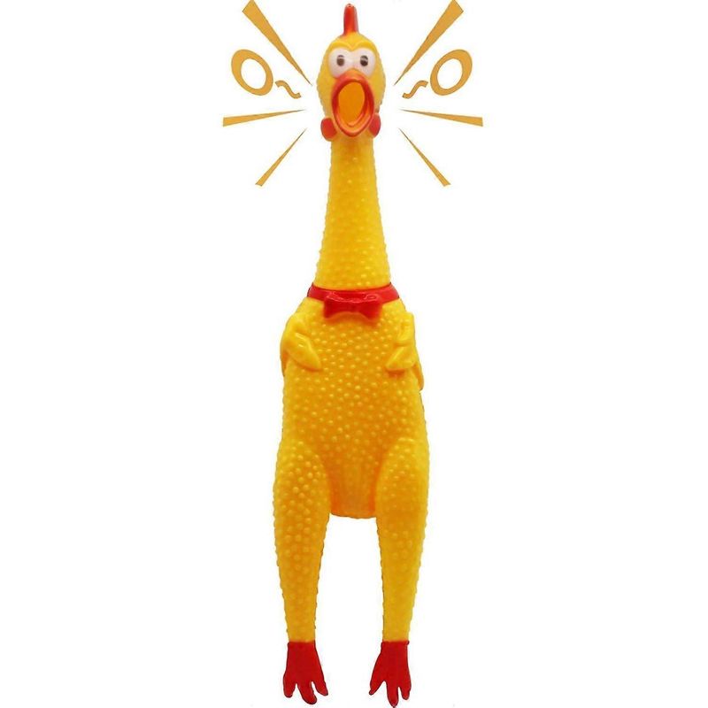 UAMLY Poulet criard à presser pour chiens