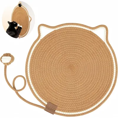 Pet Planet Chats Tapis de Griffe en Corde de Coton Naturelle Griffeuse