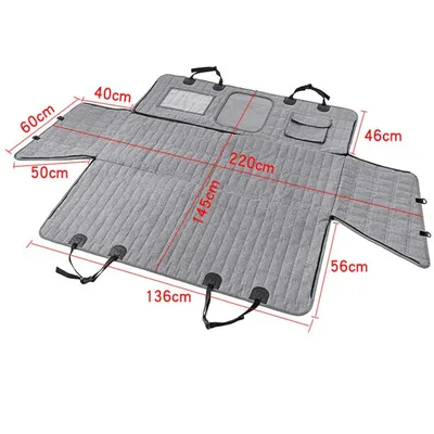 IntiMeg Housse de coffre voiture pour chien