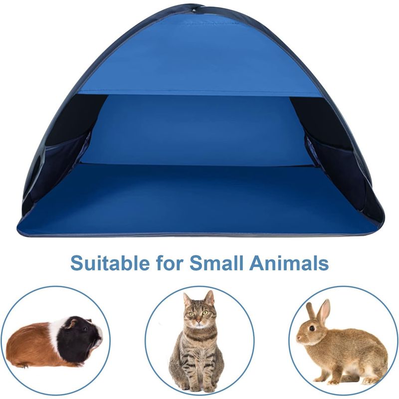 UAMLY Tente de plage pop-up pour animaux de compagnie