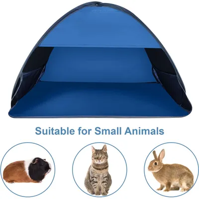 UAMLY Tente de plage pop-up pour animaux de compagnie