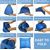UAMLY Tente de plage pop-up pour animaux de compagnie